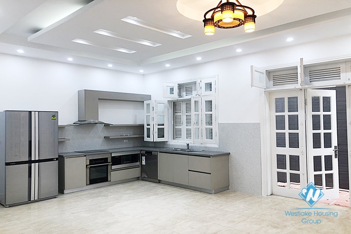 A semi-furnished house with 5 bedrooms for rent in Ciputra T Block